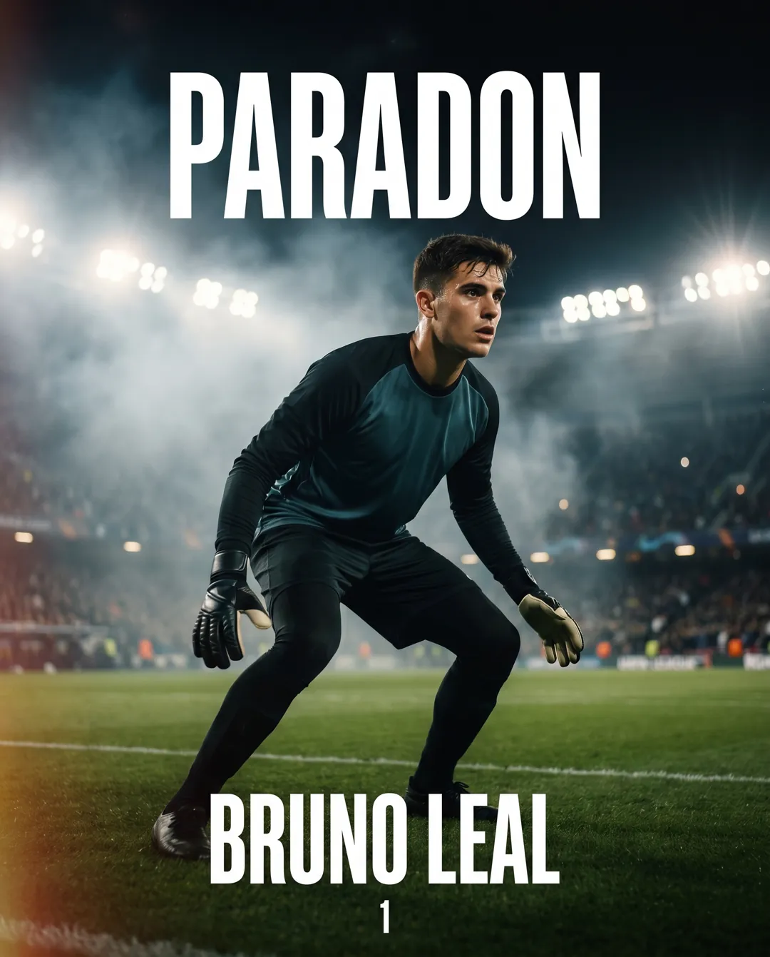 Cartel de regalo para tu portero del equipo